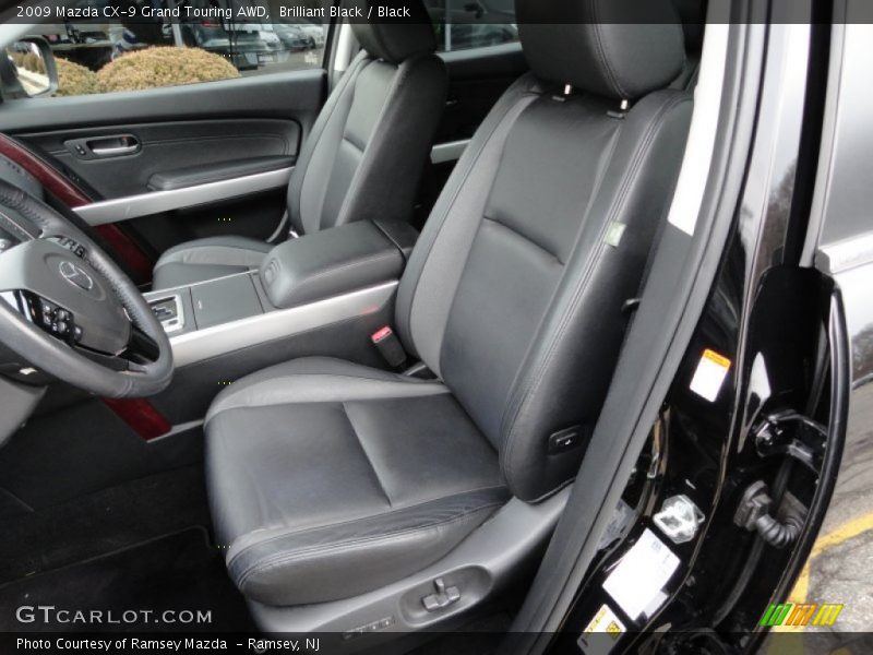 Brilliant Black / Black 2009 Mazda CX-9 Grand Touring AWD
