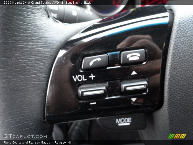 Controls of 2009 CX-9 Grand Touring AWD