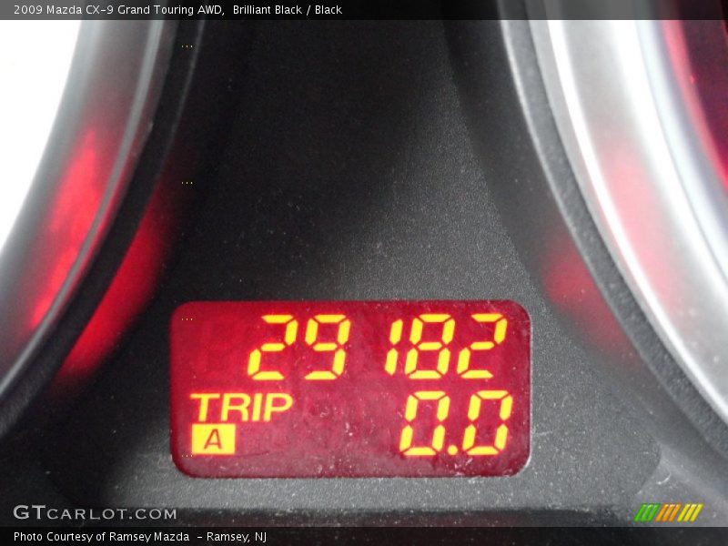 Brilliant Black / Black 2009 Mazda CX-9 Grand Touring AWD