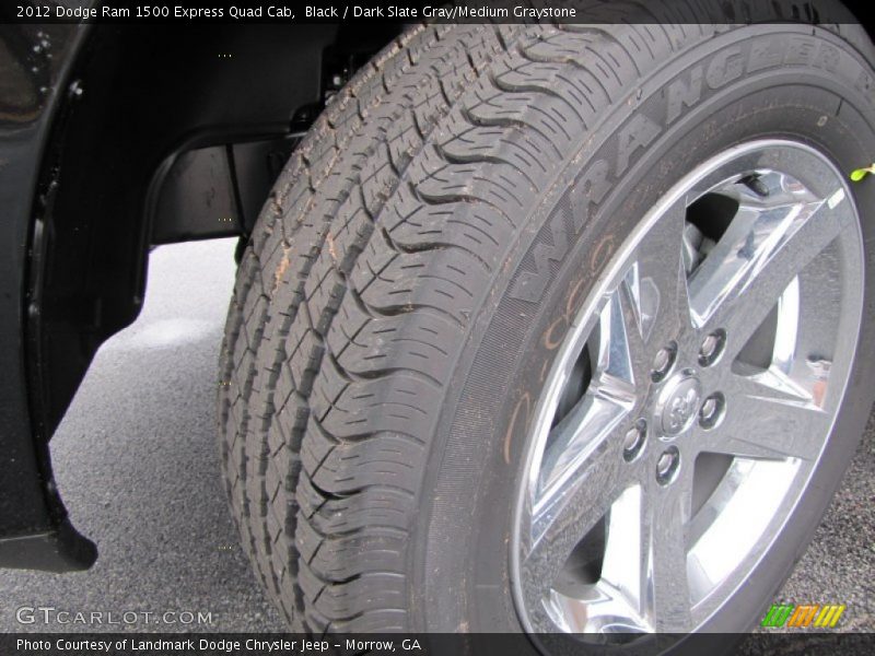 Black / Dark Slate Gray/Medium Graystone 2012 Dodge Ram 1500 Express Quad Cab