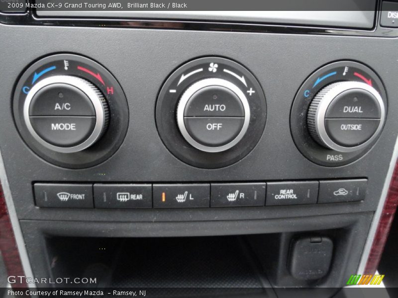 Brilliant Black / Black 2009 Mazda CX-9 Grand Touring AWD