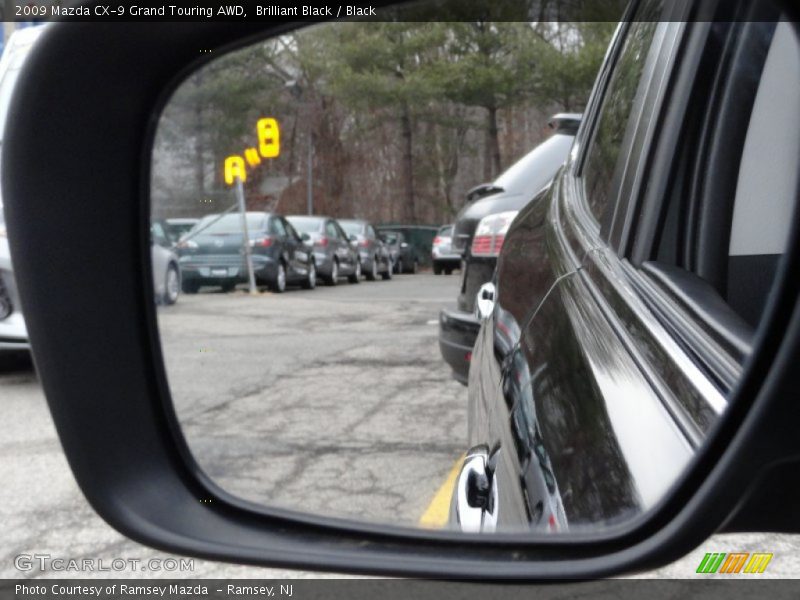 Brilliant Black / Black 2009 Mazda CX-9 Grand Touring AWD