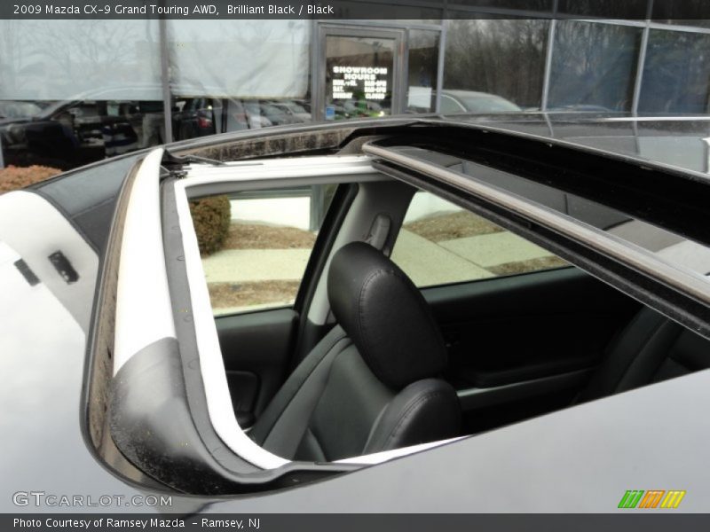 Brilliant Black / Black 2009 Mazda CX-9 Grand Touring AWD