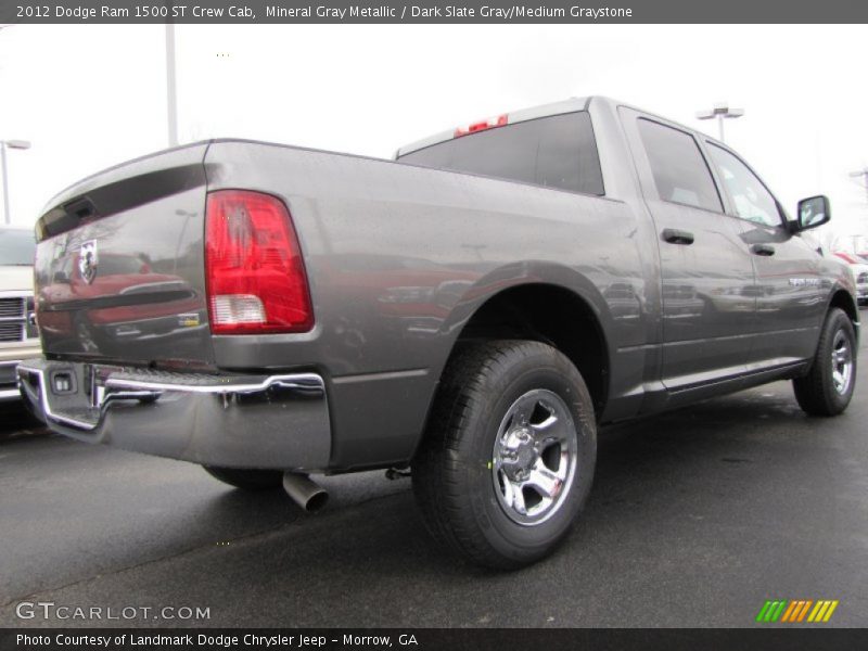 Mineral Gray Metallic / Dark Slate Gray/Medium Graystone 2012 Dodge Ram 1500 ST Crew Cab