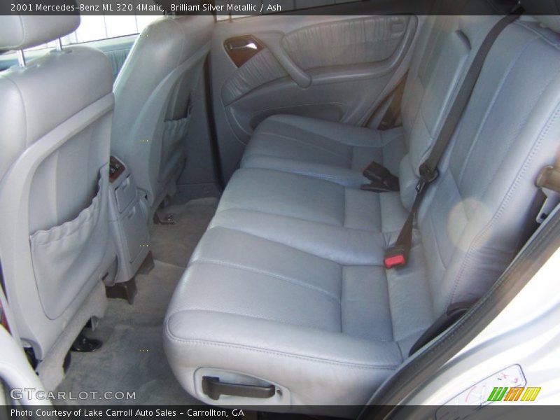 Brilliant Silver Metallic / Ash 2001 Mercedes-Benz ML 320 4Matic