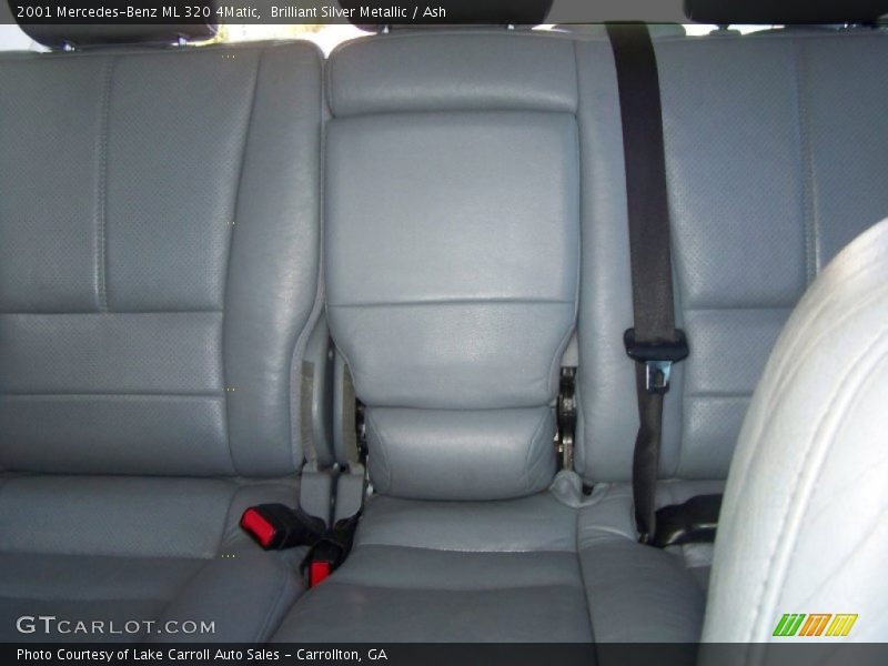 Brilliant Silver Metallic / Ash 2001 Mercedes-Benz ML 320 4Matic