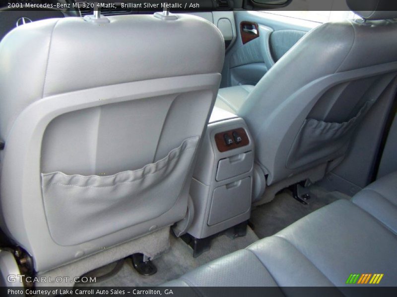 Brilliant Silver Metallic / Ash 2001 Mercedes-Benz ML 320 4Matic