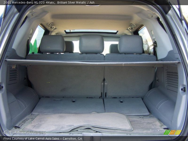 Brilliant Silver Metallic / Ash 2001 Mercedes-Benz ML 320 4Matic