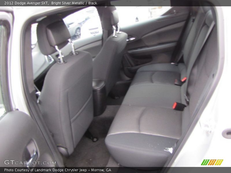 Bright Silver Metallic / Black 2012 Dodge Avenger SXT