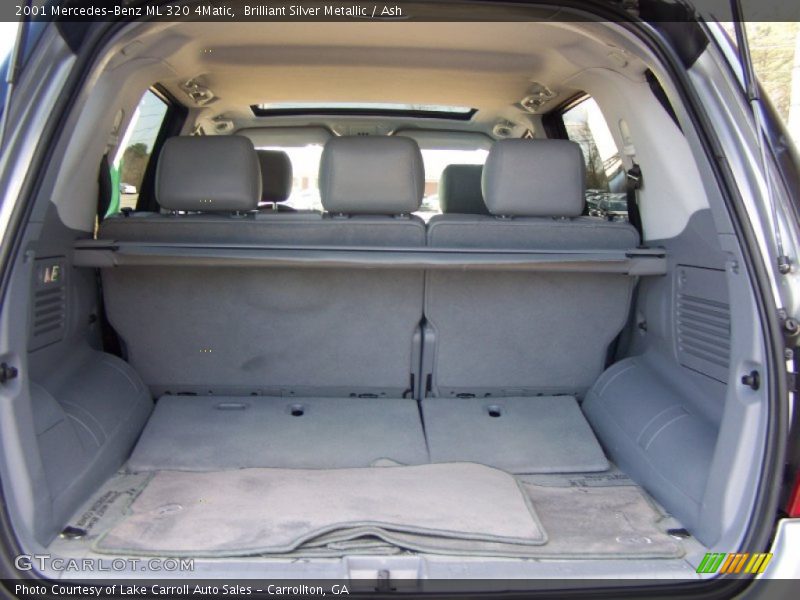 Brilliant Silver Metallic / Ash 2001 Mercedes-Benz ML 320 4Matic