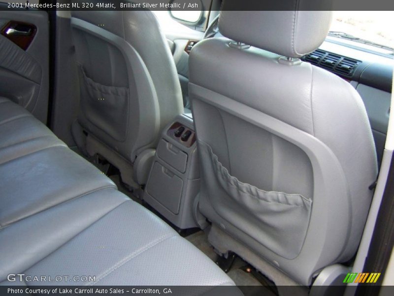 Brilliant Silver Metallic / Ash 2001 Mercedes-Benz ML 320 4Matic
