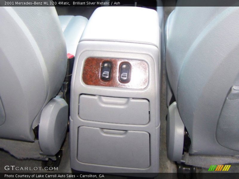 Brilliant Silver Metallic / Ash 2001 Mercedes-Benz ML 320 4Matic