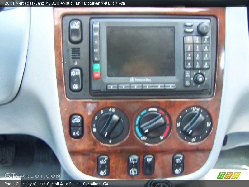 Brilliant Silver Metallic / Ash 2001 Mercedes-Benz ML 320 4Matic