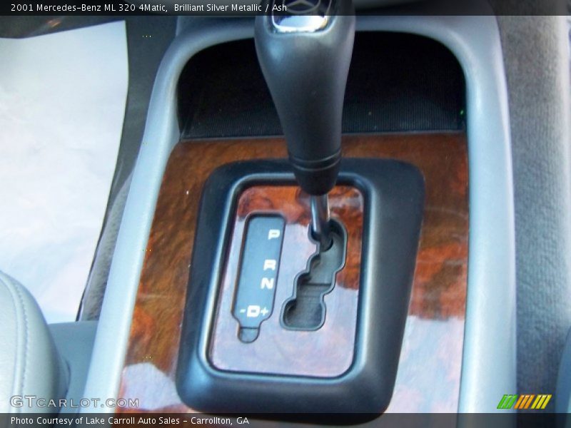 Brilliant Silver Metallic / Ash 2001 Mercedes-Benz ML 320 4Matic