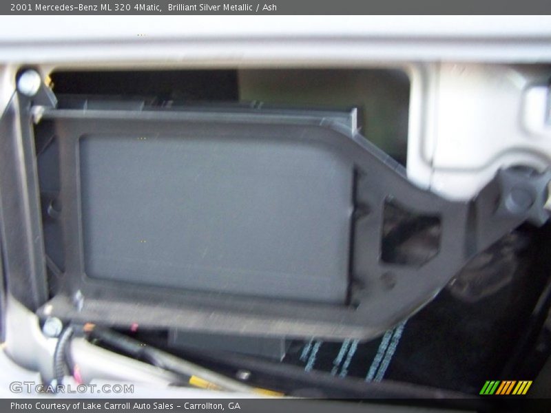 Brilliant Silver Metallic / Ash 2001 Mercedes-Benz ML 320 4Matic