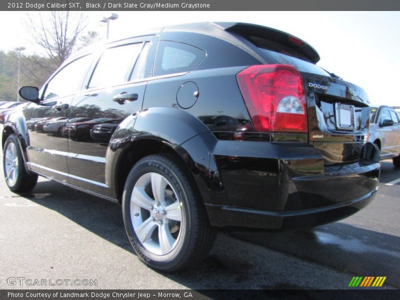 Black / Dark Slate Gray/Medium Graystone 2012 Dodge Caliber SXT