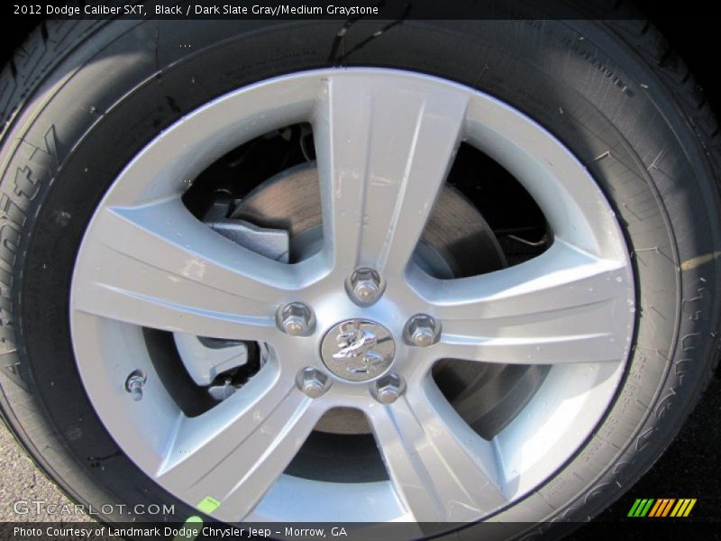 Black / Dark Slate Gray/Medium Graystone 2012 Dodge Caliber SXT