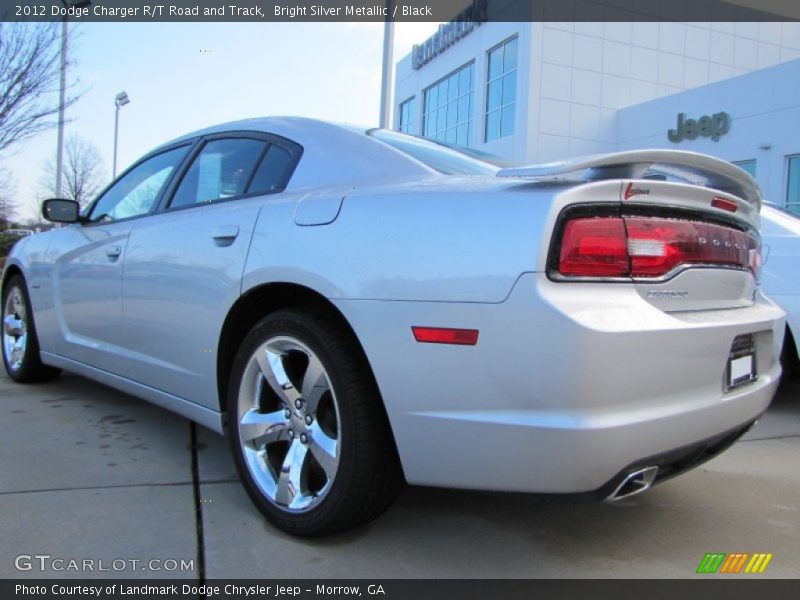 Bright Silver Metallic / Black 2012 Dodge Charger R/T Road and Track