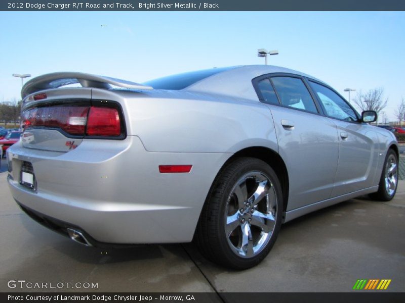 Bright Silver Metallic / Black 2012 Dodge Charger R/T Road and Track