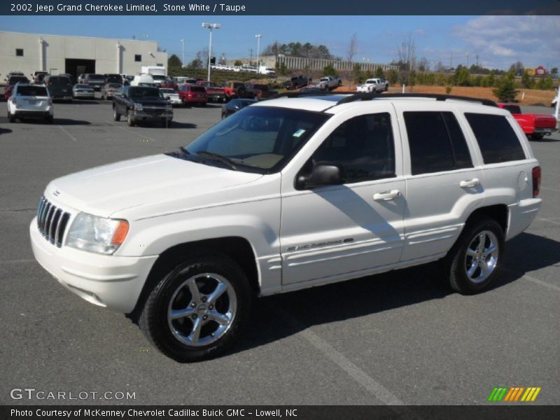  2002 Grand Cherokee Limited Stone White
