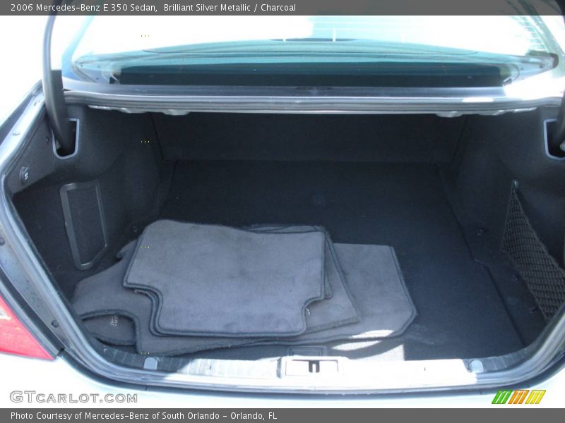 Brilliant Silver Metallic / Charcoal 2006 Mercedes-Benz E 350 Sedan