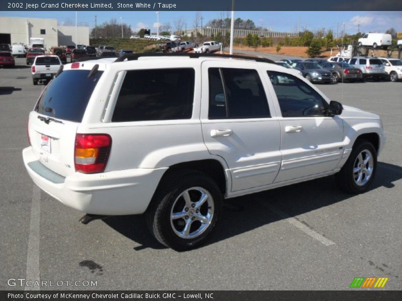Stone White / Taupe 2002 Jeep Grand Cherokee Limited