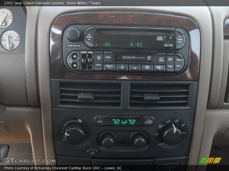 Stone White / Taupe 2002 Jeep Grand Cherokee Limited