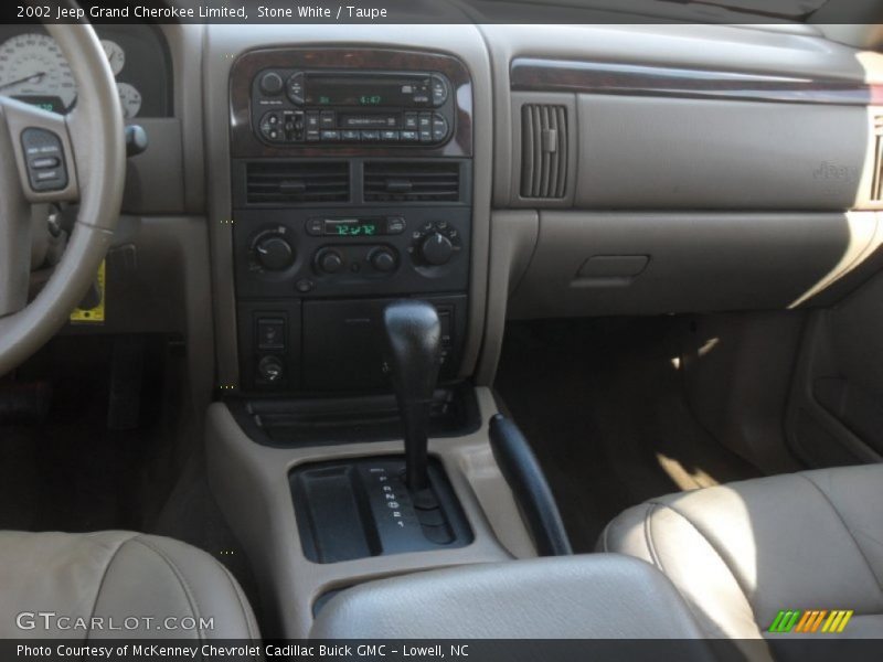 Stone White / Taupe 2002 Jeep Grand Cherokee Limited