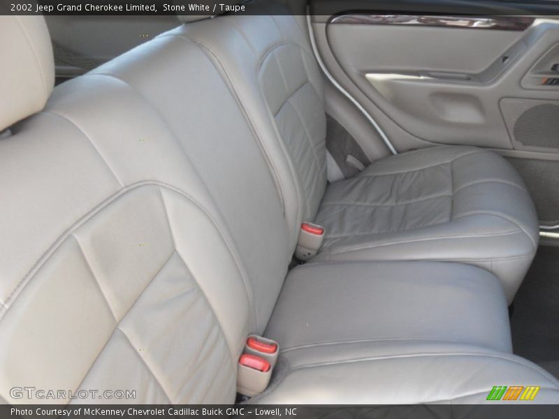 Stone White / Taupe 2002 Jeep Grand Cherokee Limited