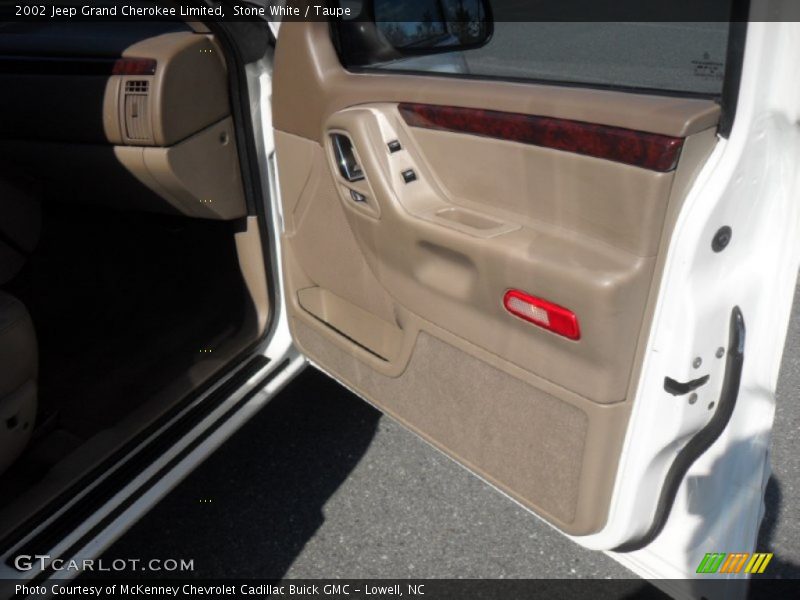 Stone White / Taupe 2002 Jeep Grand Cherokee Limited