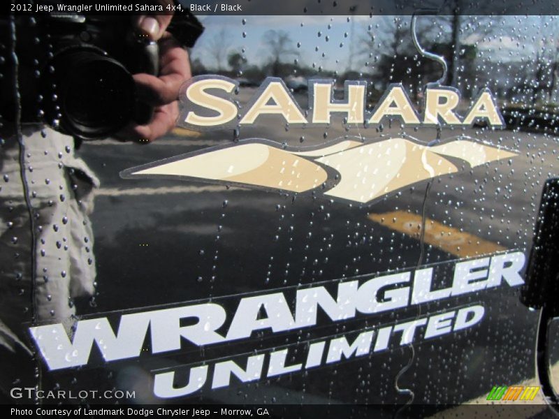 Black / Black 2012 Jeep Wrangler Unlimited Sahara 4x4