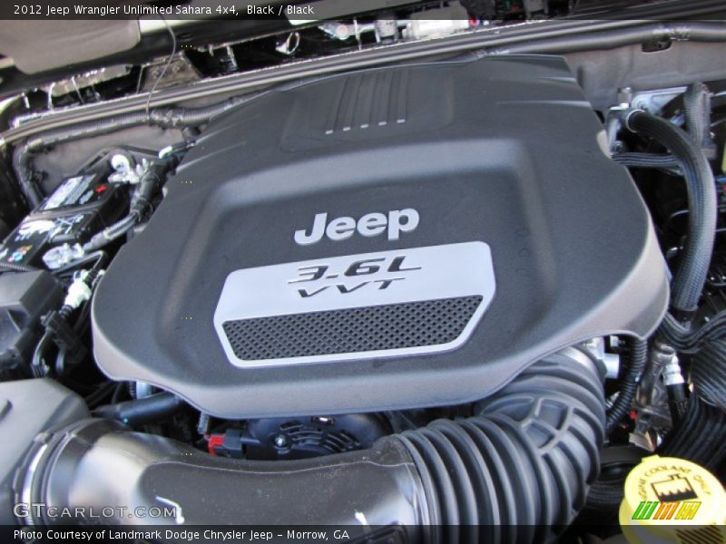Black / Black 2012 Jeep Wrangler Unlimited Sahara 4x4