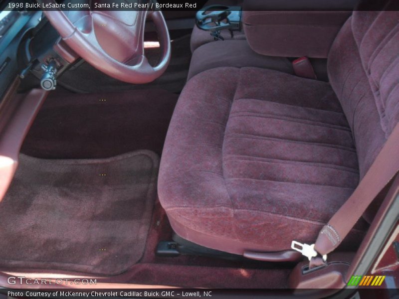 Santa Fe Red Pearl / Bordeaux Red 1998 Buick LeSabre Custom