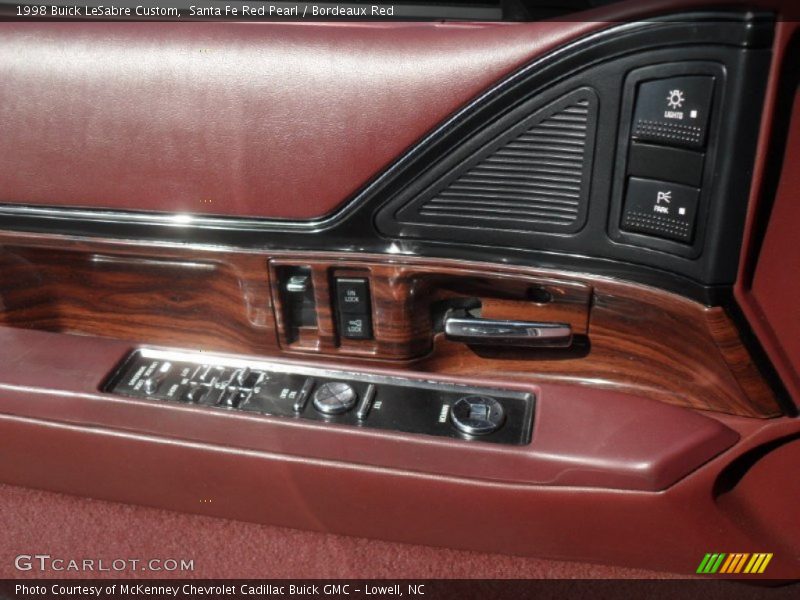Santa Fe Red Pearl / Bordeaux Red 1998 Buick LeSabre Custom