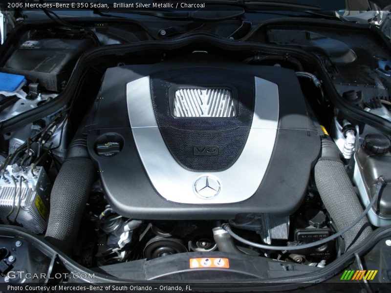 Brilliant Silver Metallic / Charcoal 2006 Mercedes-Benz E 350 Sedan