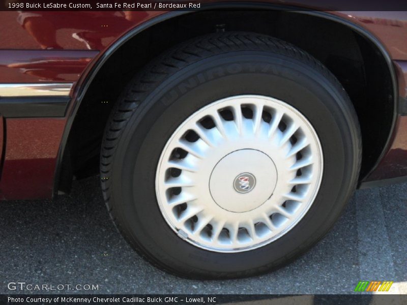 Santa Fe Red Pearl / Bordeaux Red 1998 Buick LeSabre Custom