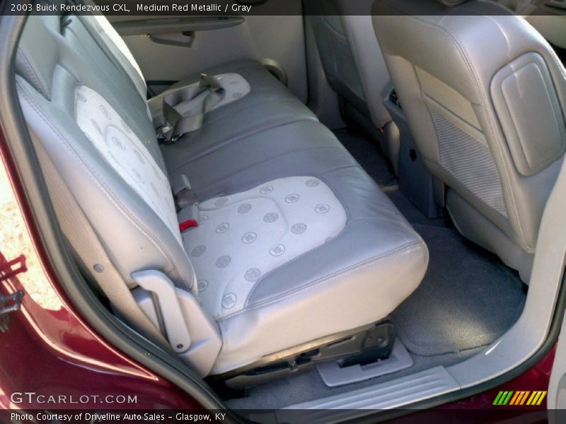 Medium Red Metallic / Gray 2003 Buick Rendezvous CXL