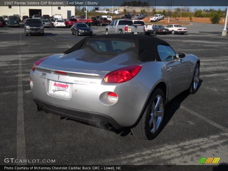 Cool Silver / Ebony 2007 Pontiac Solstice GXP Roadster