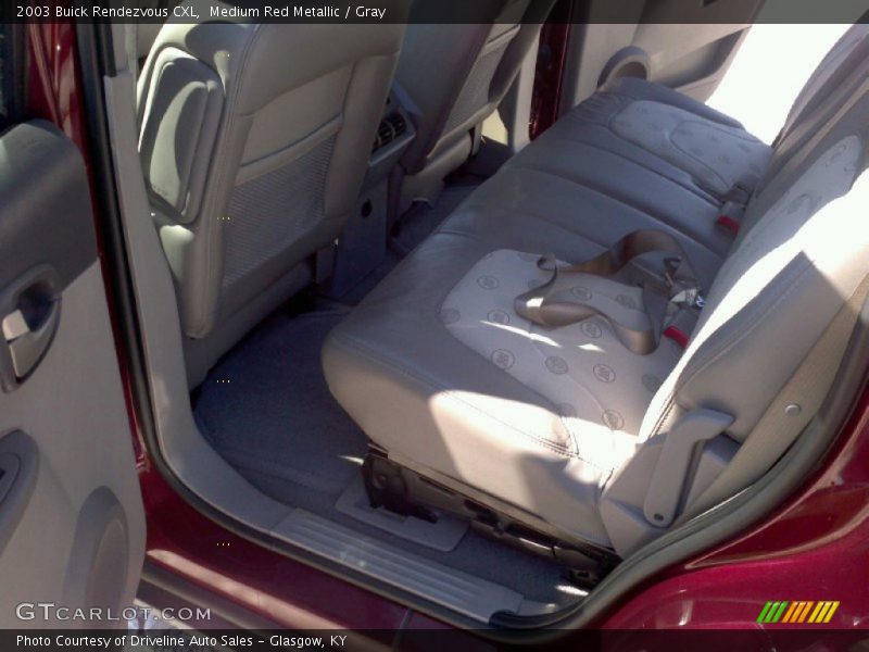 Medium Red Metallic / Gray 2003 Buick Rendezvous CXL