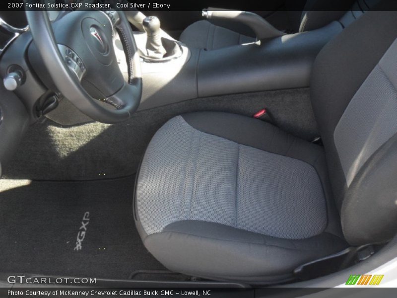 Cool Silver / Ebony 2007 Pontiac Solstice GXP Roadster