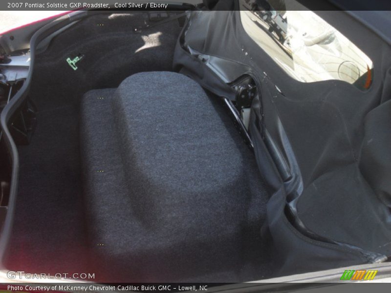  2007 Solstice GXP Roadster Trunk