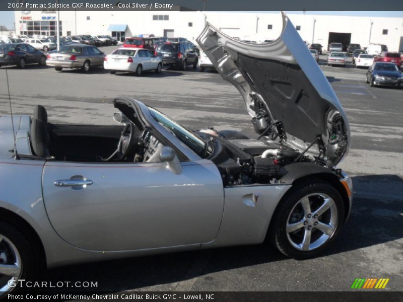 Cool Silver / Ebony 2007 Pontiac Solstice GXP Roadster