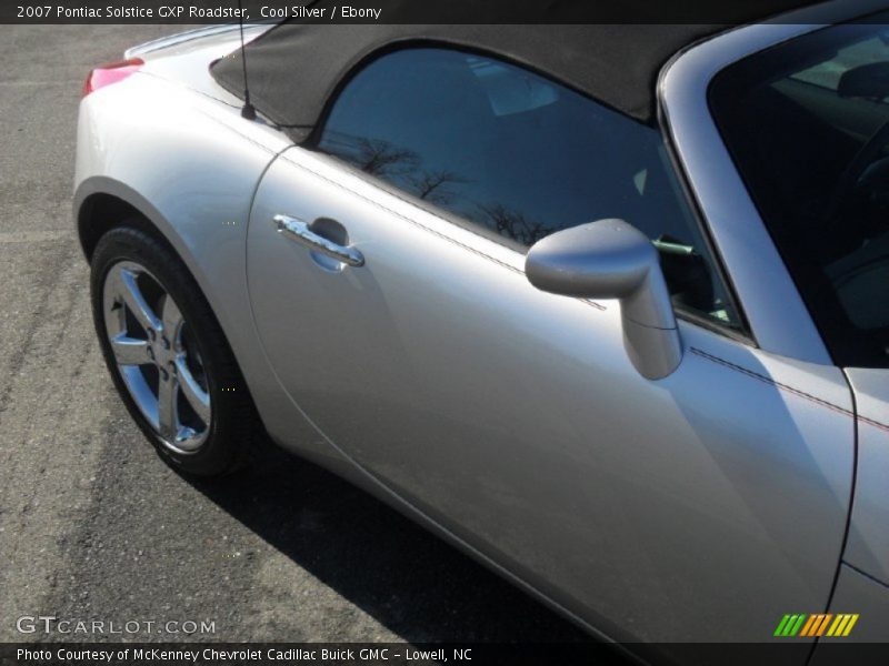 Cool Silver / Ebony 2007 Pontiac Solstice GXP Roadster