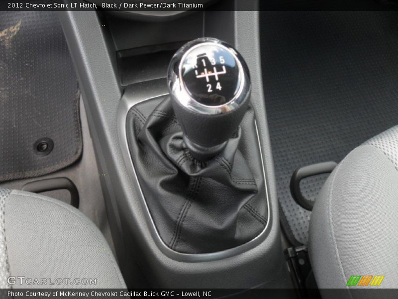  2012 Sonic LT Hatch 5 Speed Manual Shifter