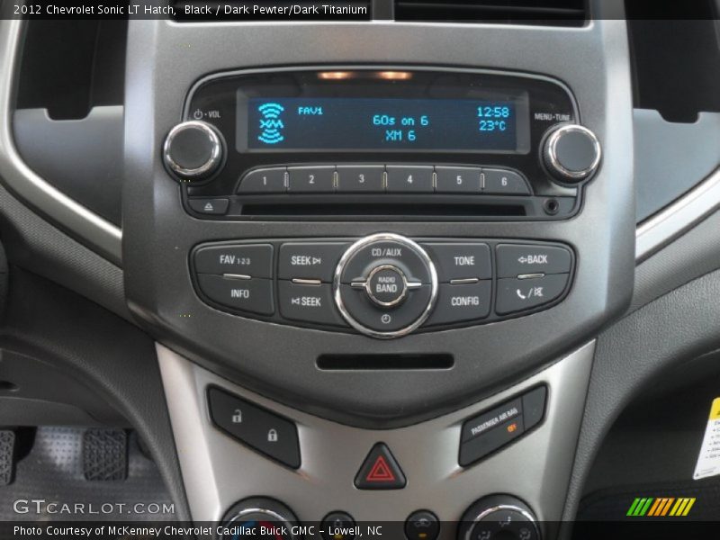 Controls of 2012 Sonic LT Hatch