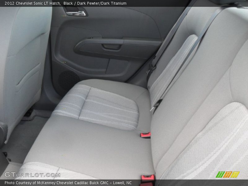Black / Dark Pewter/Dark Titanium 2012 Chevrolet Sonic LT Hatch