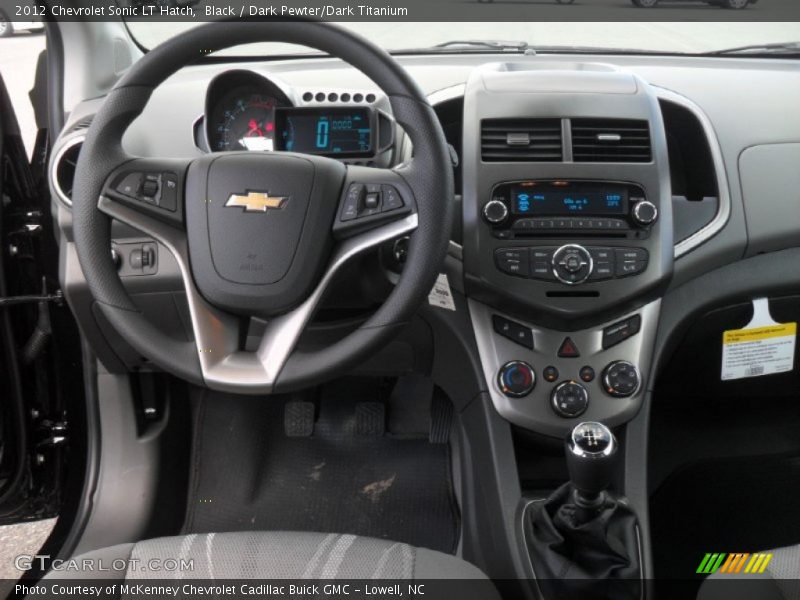 Dashboard of 2012 Sonic LT Hatch