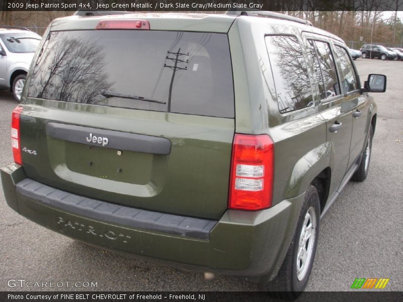 Jeep Green Metallic / Dark Slate Gray/Medium Slate Gray 2009 Jeep Patriot Sport 4x4