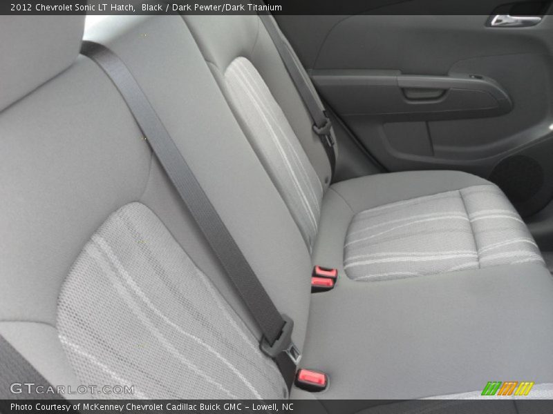 Black / Dark Pewter/Dark Titanium 2012 Chevrolet Sonic LT Hatch