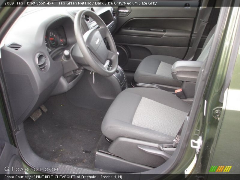 Jeep Green Metallic / Dark Slate Gray/Medium Slate Gray 2009 Jeep Patriot Sport 4x4